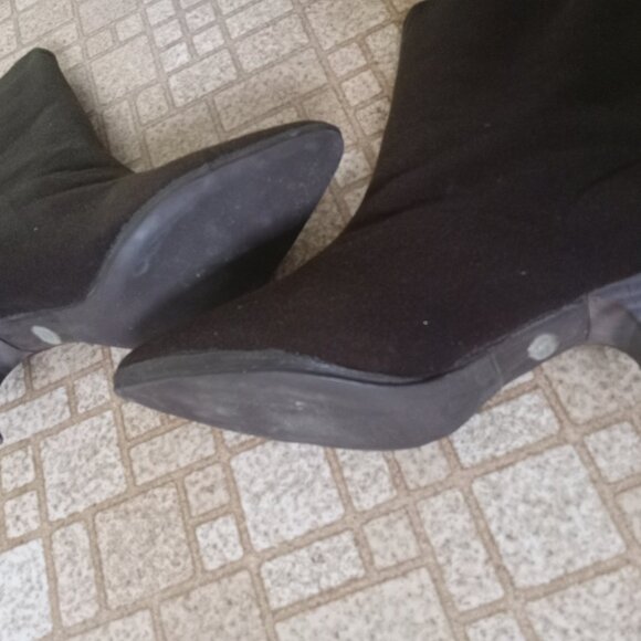 Vintage 1960 winter wool boots with sheep inside - Picture 5 of 6